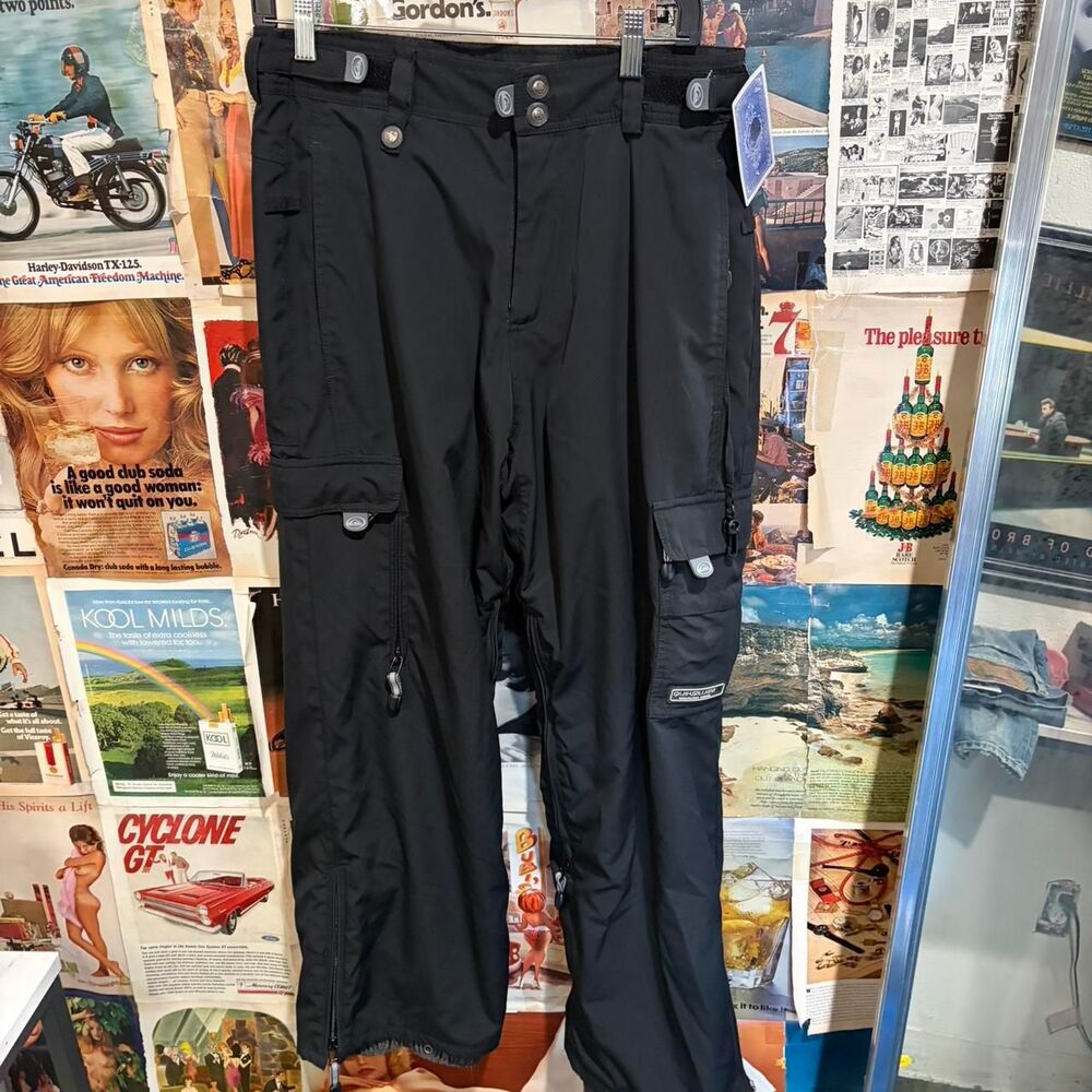 Quiksilver Men's Black Trousers